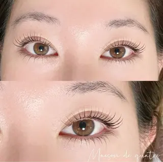 マツエク・マツパ Maison de quatre所属・RIKA SHIMIZUのマツエク・マツパデザイン