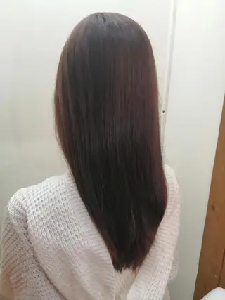 ロング カラー 足立 悠輔のヘアスタイル