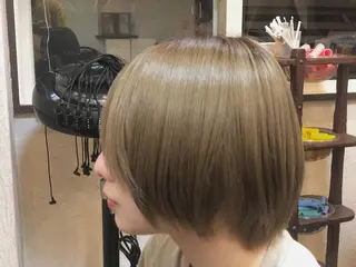 ミディアム カラー Snaly カラー特化ページのヘアスタイル