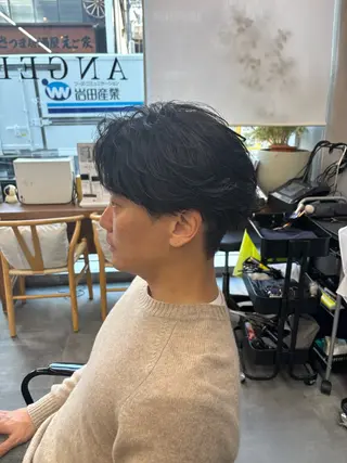ショート メンズ 鹿児島 TSUBASAのヘアスタイル