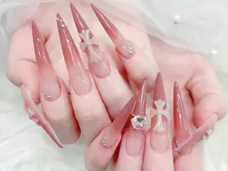 ネイル MoMoA Nail ネイル長さ出し専門店のネイルデザイン