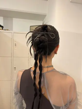 ロング 伊澤 紗弥のヘアスタイル