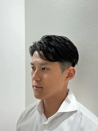 メンズ メンズパーマ特化/波 巻きツイスパ 長町至のヘアスタイル