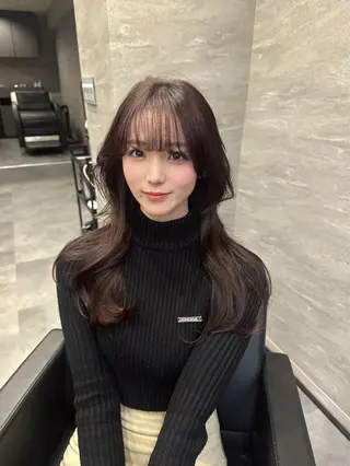 ロング カラー 垢抜けのプロ🪄 honoのヘアスタイル