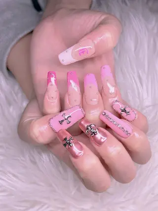 ネイル 長さだし専門店 M2　rikaのネイルデザイン