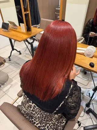 カラー 暗髪×透明感カラー 🩶kazuhoのヘアスタイル