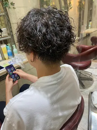 ショート メンズ miu ❤︎メンズ モデル募集🌙のヘアスタイル