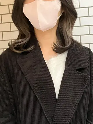 ミディアム カラー 🎀透明感カラー🎀 Yurinoのヘアスタイル
