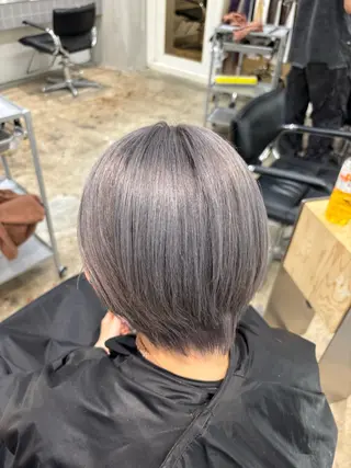 ショート るかハイトーンピンク カラー/プルエクステのヘアスタイル