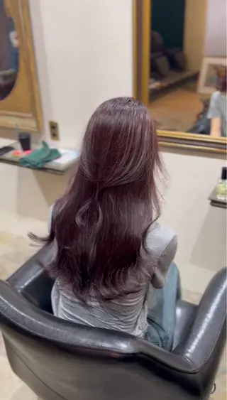 ロング カラーモデル募集中 ブリーチなし露口峻大のヘアスタイル