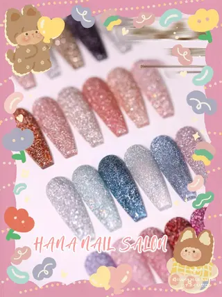 ネイル HANA ART NAIL SALONのネイルデザイン