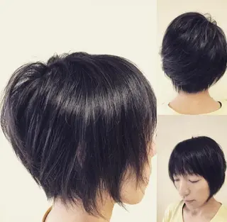 ミディアム 横田 尚登のヘアスタイル