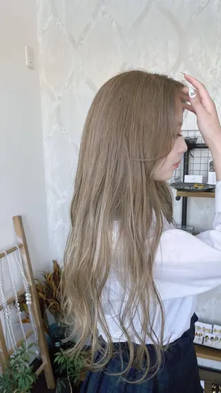ロング カットモデル✂️ ゆうかのヘアスタイル
