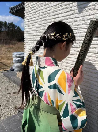 ef plus所属・廣内 梨沙のヘアスタイル