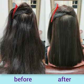 ロング 髪質改善/星野久美子 /撮影モデル募集のヘアスタイル