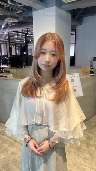ロング 🎀ハイトーン特化/ 池袋/miyu🎀のヘアスタイル