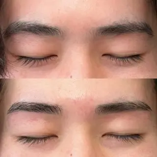 メンズ アイブロウ 森元 海紗のヘアスタイル