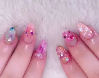 ネイル 🩵池袋heart nail🩵のネイルデザイン