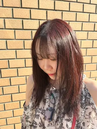カラー 無料カットモデル ✂︎いおん✂︎のヘアスタイル