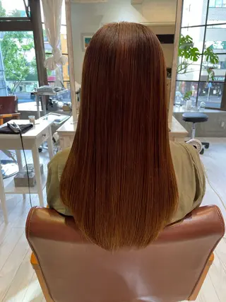 ロング 髪質改善／ブリーチ 宮武　湧斗のヘアスタイル