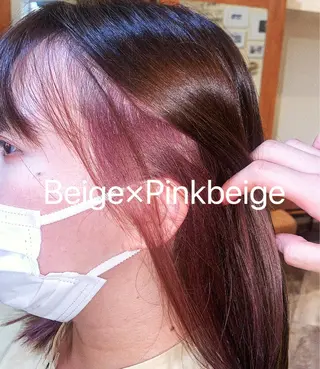 ミディアム 田畑 優希のヘアスタイル