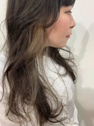 カラー ラベンダー/レイヤー スタイル🤎mamiのヘアスタイル