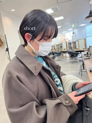 ショート 初めてのショート お任せください✂️のヘアスタイル