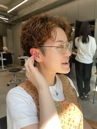 ショート パーマ 🌈前田 潤 /ショート/レイヤーのヘアスタイル