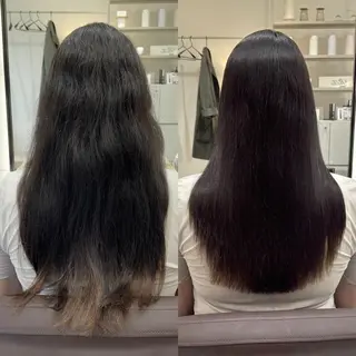 ロング EIGHT plum TOKIOリミテッドのヘアスタイル