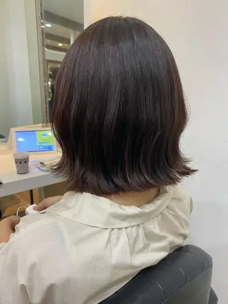ミディアム Ashanti 磯崎のヘアスタイル