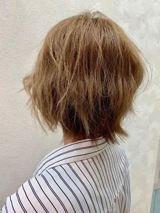 ショート ヘアアレンジ 加藤 遥花のヘアスタイル