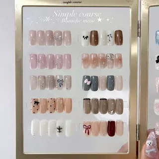 ネイル Blanche mimi.u_aのネイルデザイン