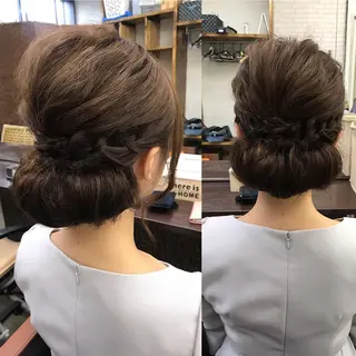 セミロング ヘアアレンジ 大賀 海夕の眉毛・アイブロウイメージ