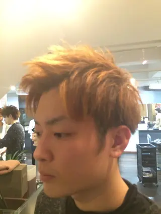 ショート メンズ 向井 優汰のヘアスタイル
