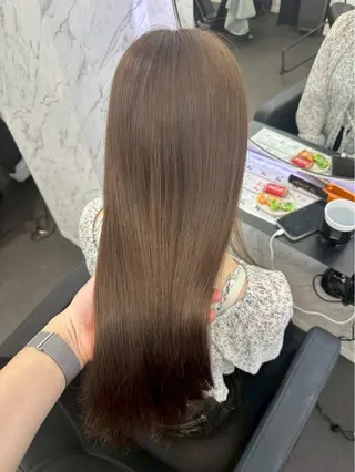 ロング カラー ⋆✦ Leon カット¥1100のヘアスタイル