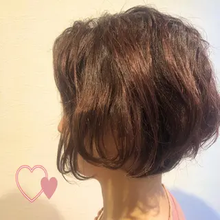 ショート カラー 似合わせカラー✨人気 荻窪🌈川端風子のヘアスタイル
