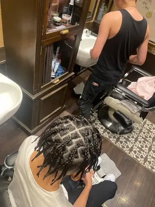 メンズ 栫 雄大のヘアスタイル