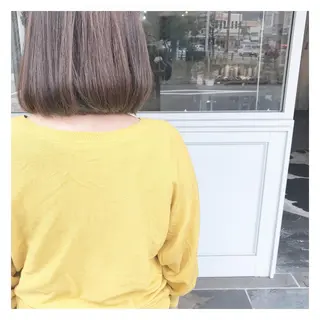 ショート カラー ヘアアレンジ Mariana/ 鶴原-ハイライトのヘアスタイル