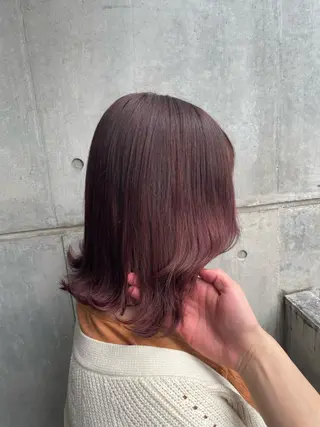 ミディアム 🌈新宿縮毛矯正 No.1 SORAのヘアスタイル