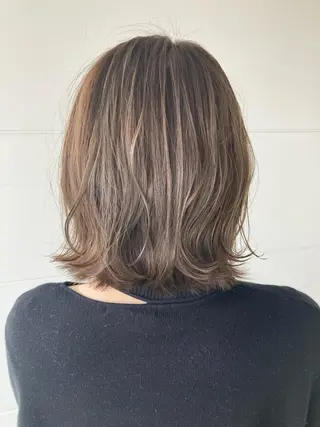ミディアム タカツド ユウキのヘアスタイル