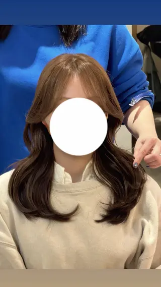 ロング 優乃 ❄️のヘアスタイル