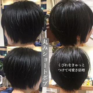 ショート 前田 加奈子のヘアスタイル