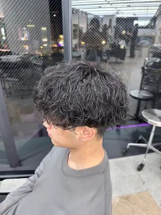 パーマ メンズ ☀️メンズパーマ☀️ /栄/濵﨑新成のヘアスタイル