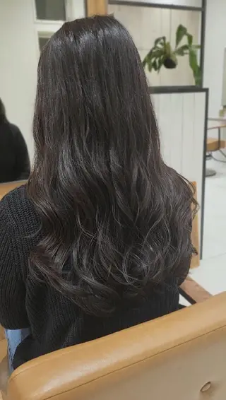 ロング パーマ 垢抜けパーマヘア🍯 ジルのヘアスタイル