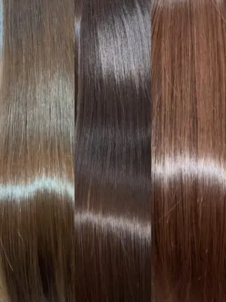 ロング カラー ヘアアレンジ キッズ 横浜関内髪質改善 re:Magoのヘアスタイル