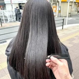 ロング カラー 肌に馴染むカラー 梅田・増田のヘアスタイル