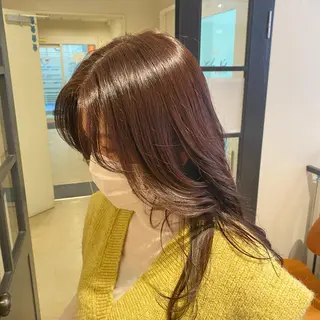 ロング カラー 丸田 幹太のヘアスタイル