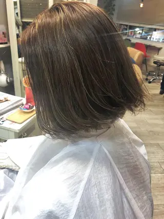 ショート カラー 髪質改善/艶髪 やまなかのヘアスタイル