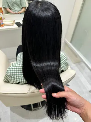 ロング ボブ支持率NO1 🌈CHIKAのヘアスタイル