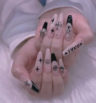 ネイル 長さだし専門店 M2　rikaのネイルデザイン